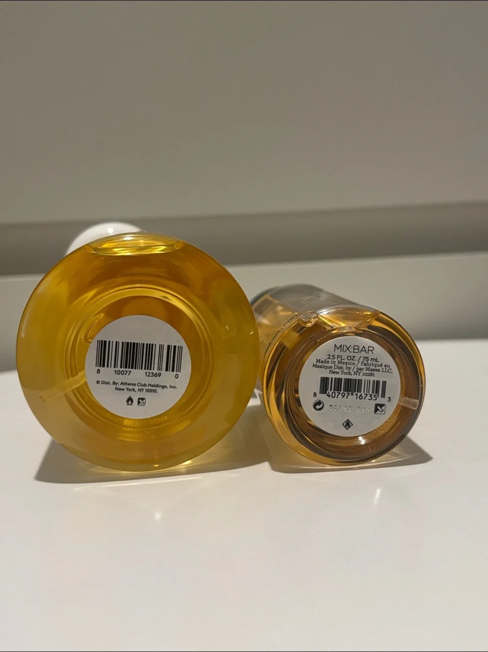 Bundle of 2 body mists: Athena Club Solar Muse and MixBar Vanilla Bourbon